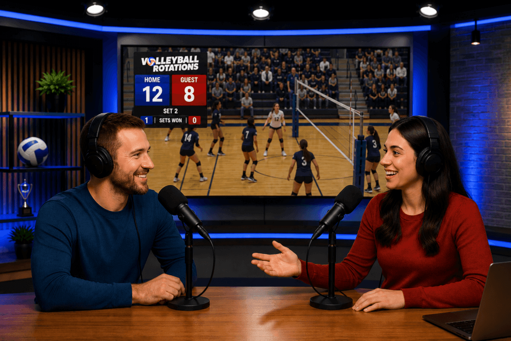 Volleyball Rotations App Explained In Studio